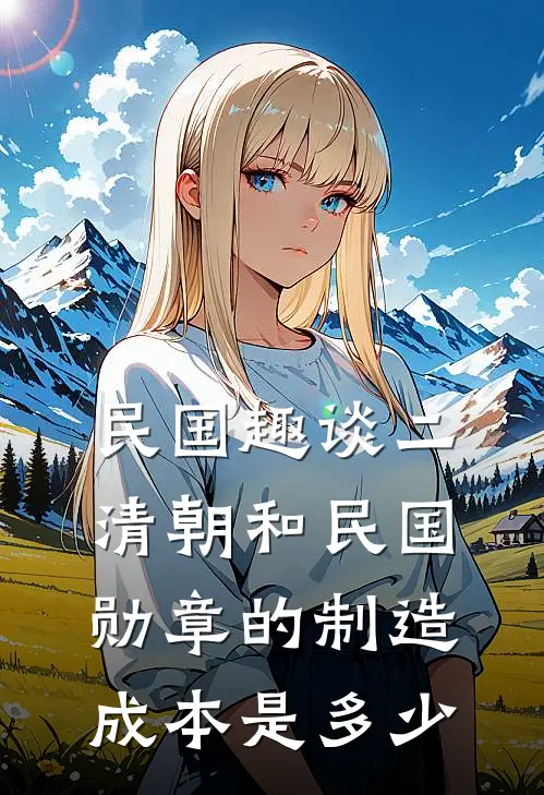 民国趣谈(二)清朝和民国勋章的制造成本是多少