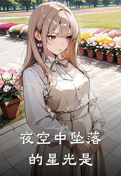 夜空中坠落的星光是