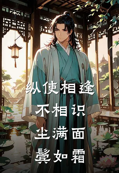 纵使相逢不相识,尘满面,鬓如霜